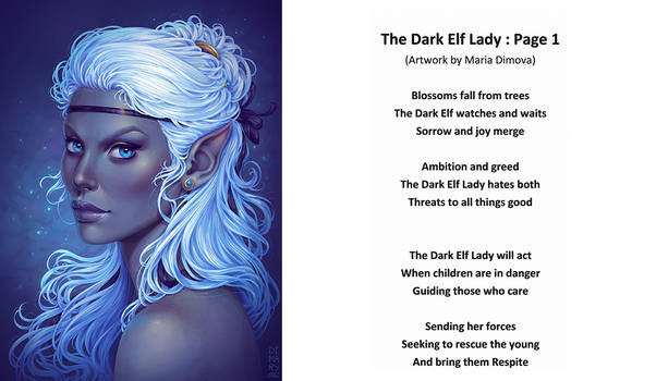 The Dark Elf Lady : Page 1