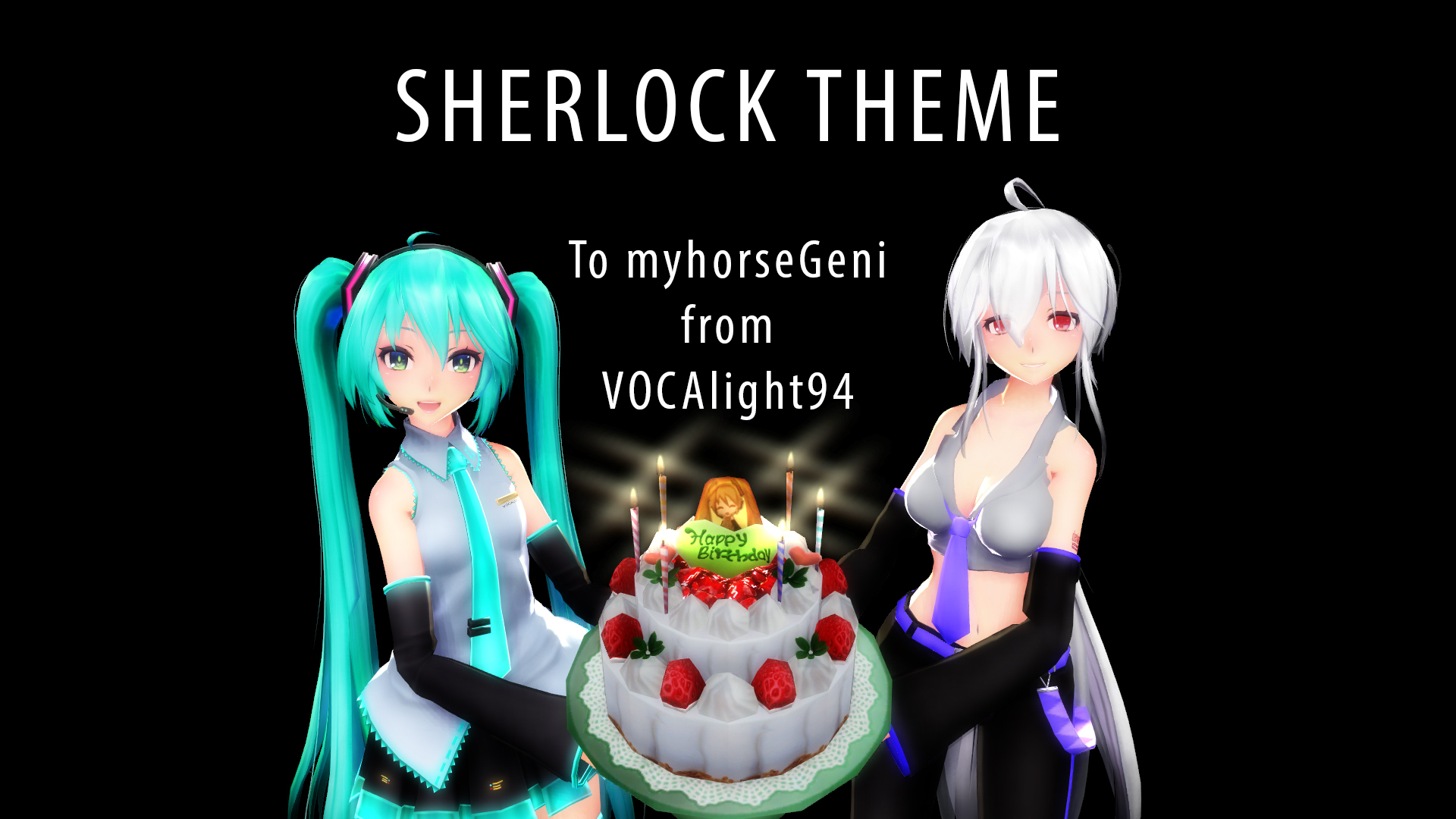 ~BIRTHDAY GIFT~ Sherlock Theme (VOCALOID Acapella)