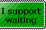 Waiting Stamp