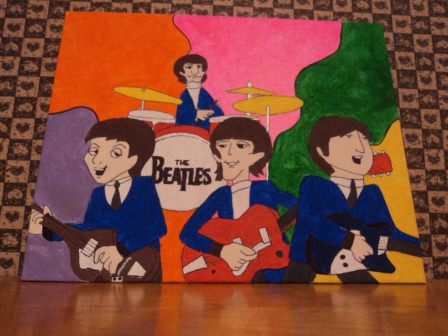 the beatles cartoon