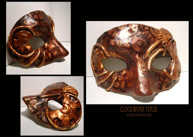 Clockwork Mask by SpaceTurtleStudios on DeviantArt
