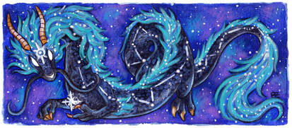 30 Days of Dragons - Day 17 - Constellation Dragon