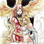 Dark phoenix and Emma frost