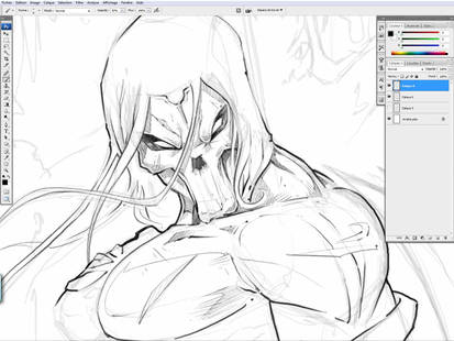 WIP darsiders 2 sketch