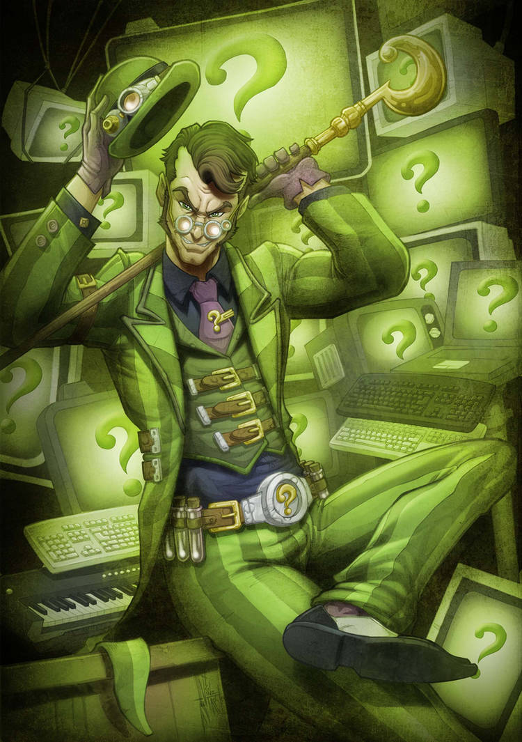 Exile Zone Riddler RIDDLER by Vinz-el-Tabanas on DeviantArt