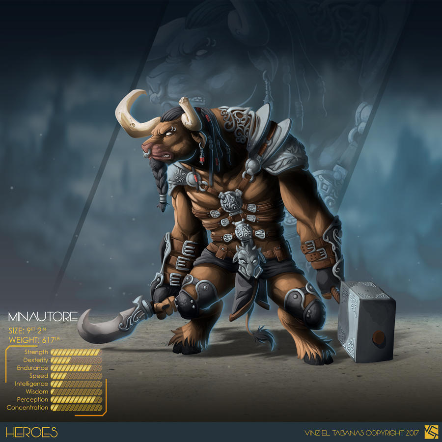 Heroes Minautore Asc By Vinz El Tabanas On Deviantart Heroes Minautore Asc By Vinz El Tabanas On Deviantart