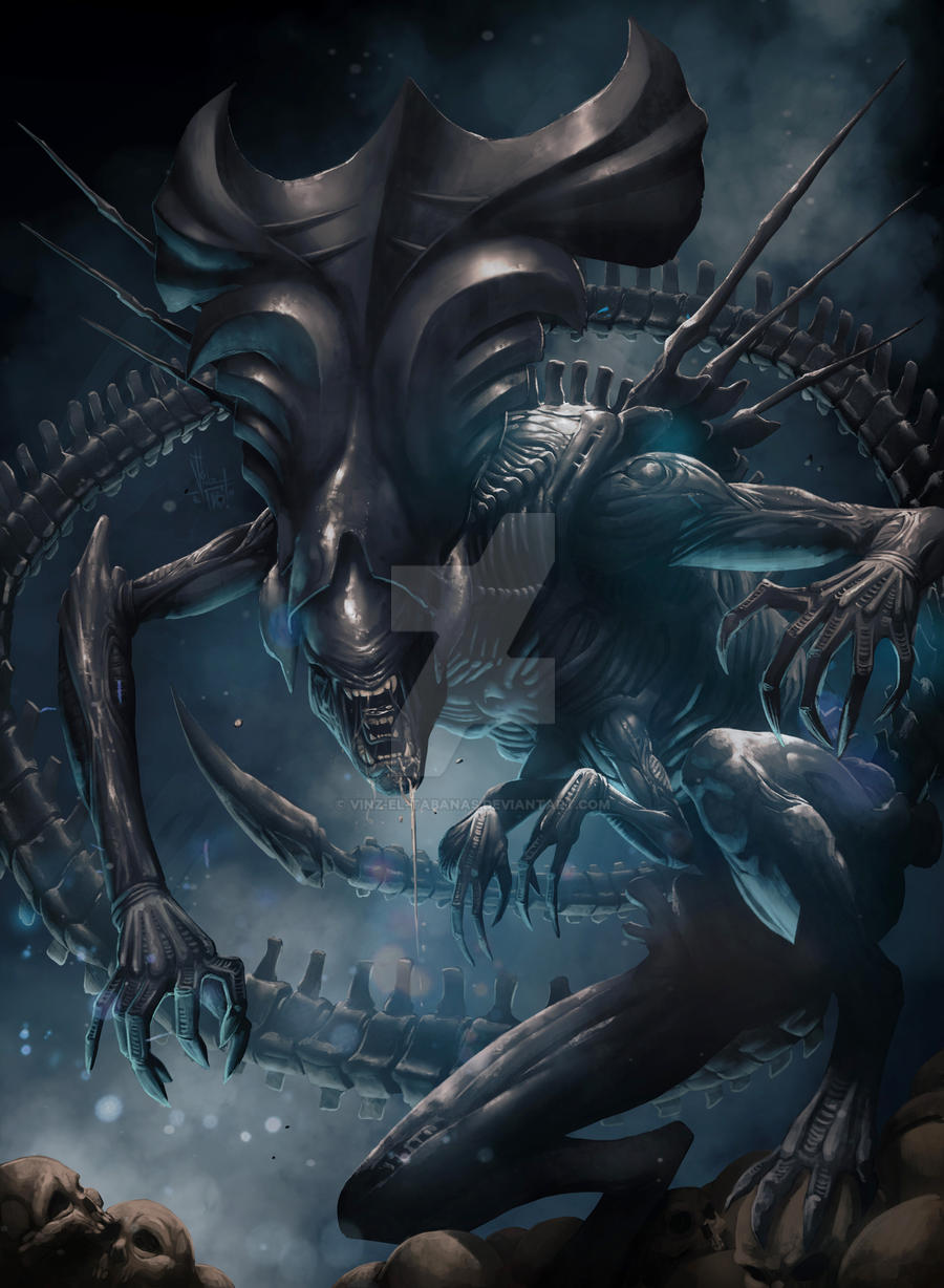 pix Deviantart Xenomorph Queen Art alien queen by vinz el tabanas on