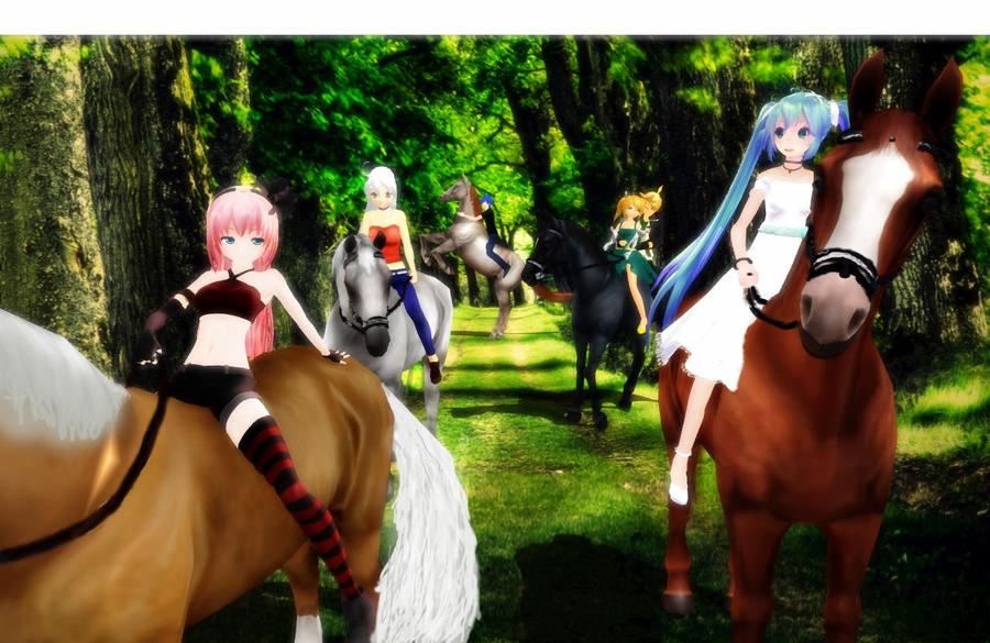 MMD horses