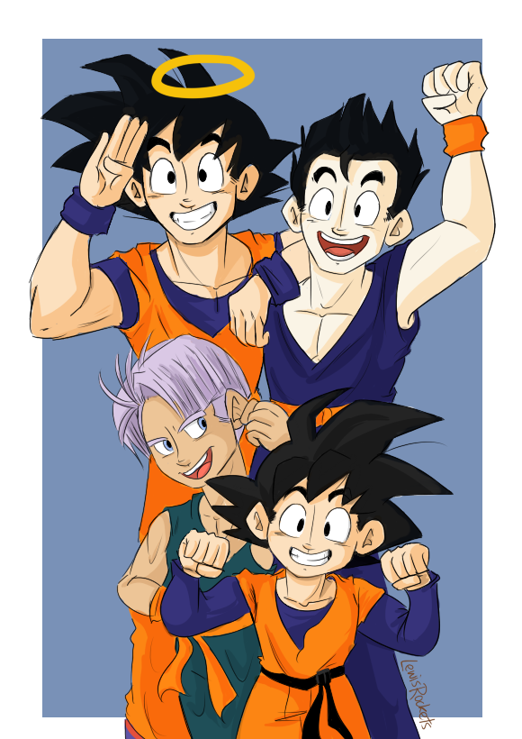 DBZ: Group pose