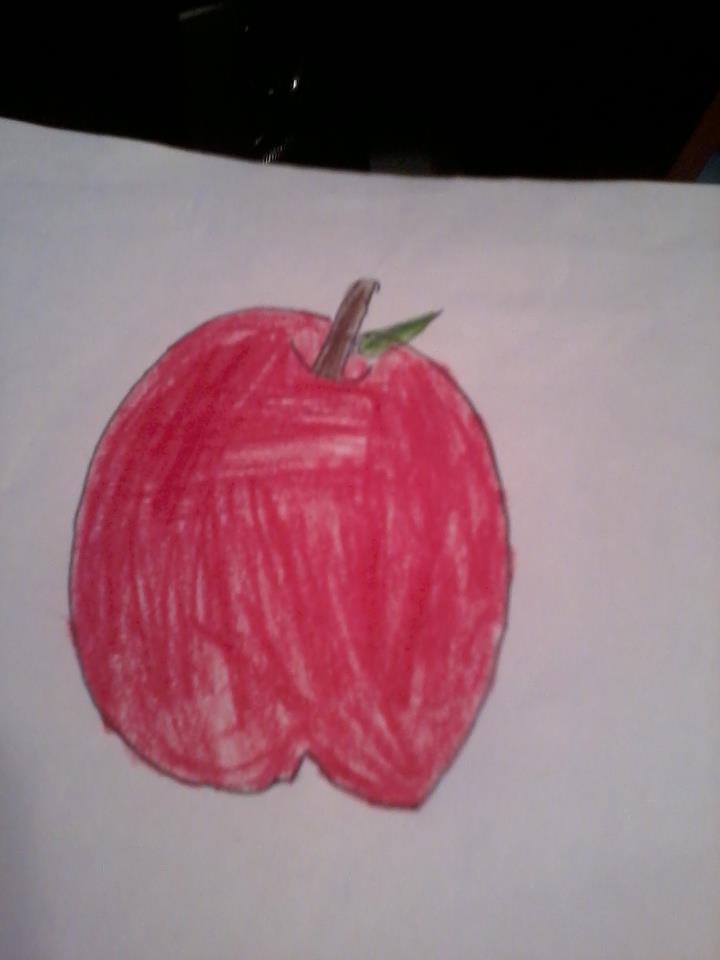 an apple i drew