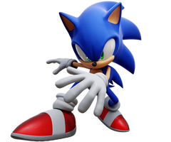 Another Modern Sonic Render