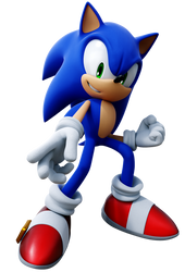 My take on the Sonic Unleashed pose