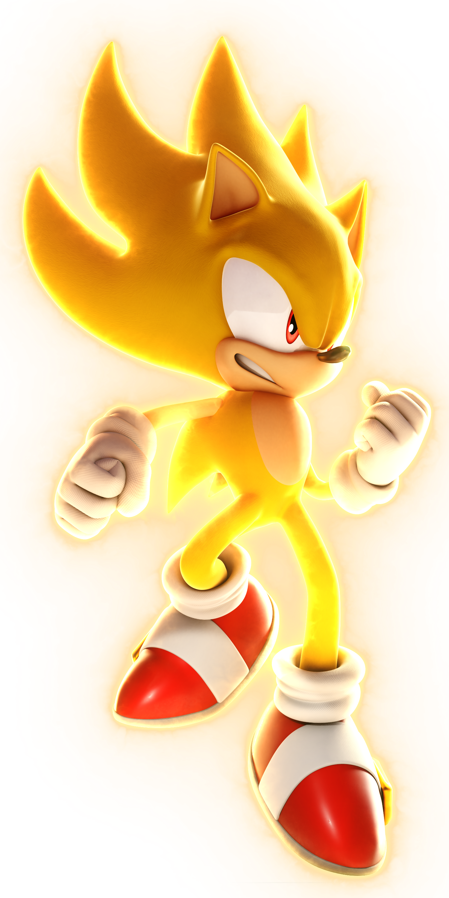 NPR] Super Sonic 1 by InfiniteDXI on DeviantArt