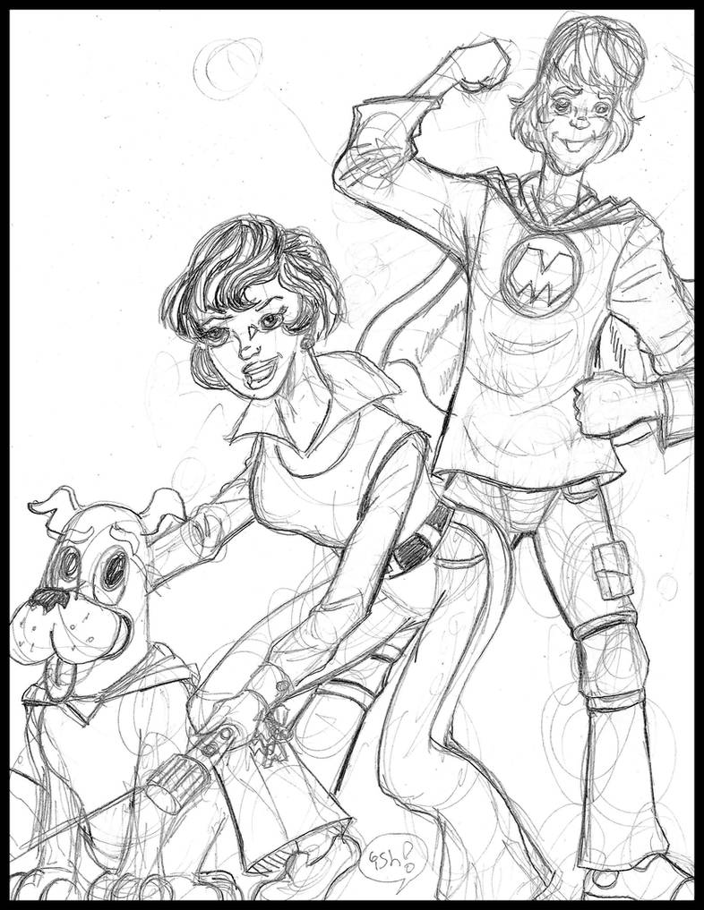 Wonder Mut Superfriends:Wendy, Marvin, And Wonder mutt by samayoa on DeviantArt