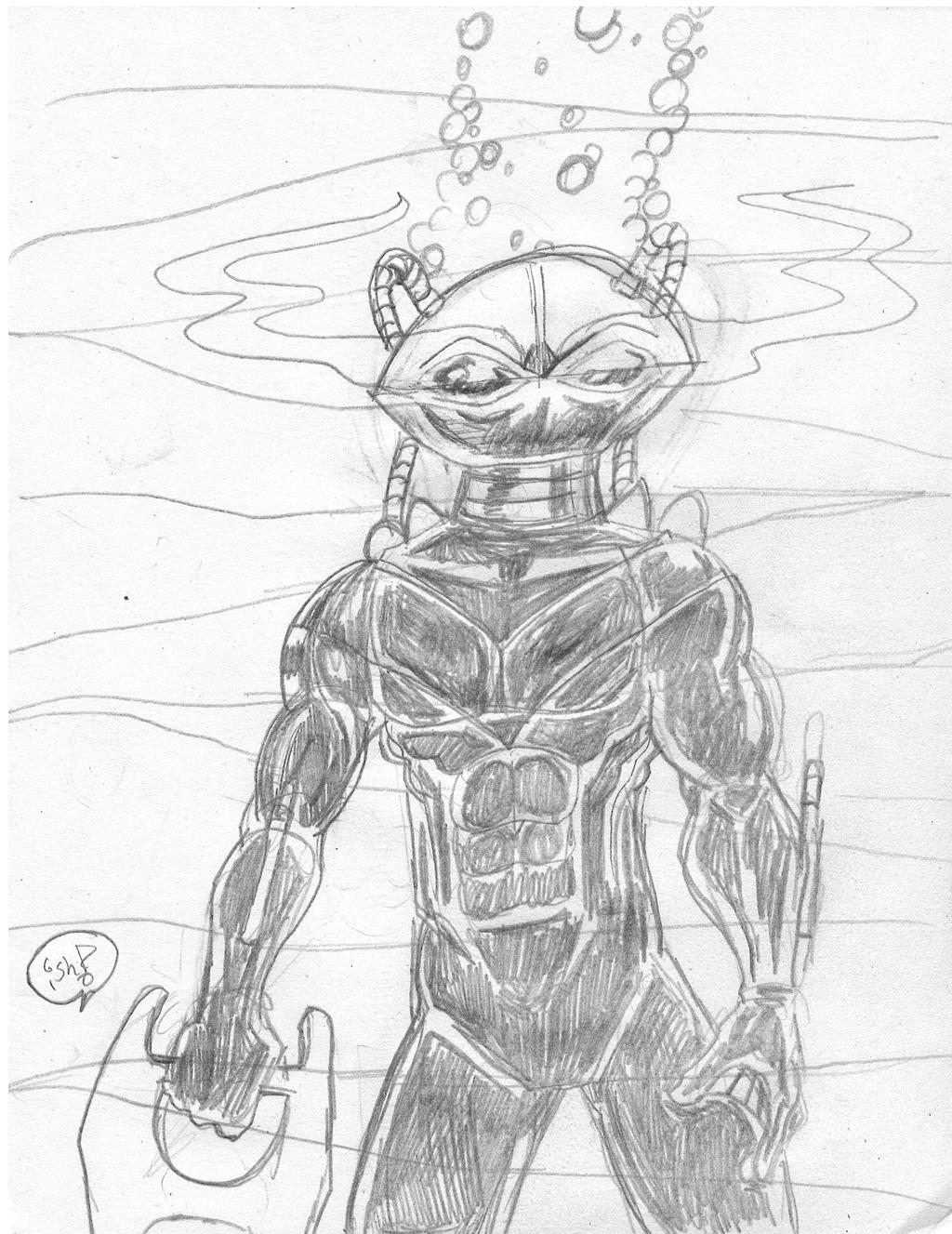 Black Manta sketch01