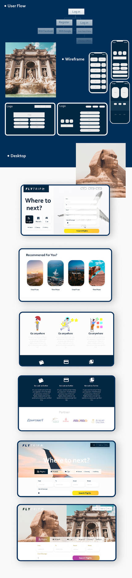 ui/ux design for fly trip by mnoso90 on DeviantArt