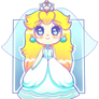 Princess Peach Bride