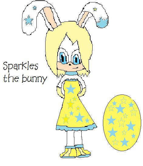 Sparkles the bunny. by MetasActReon on DeviantArt