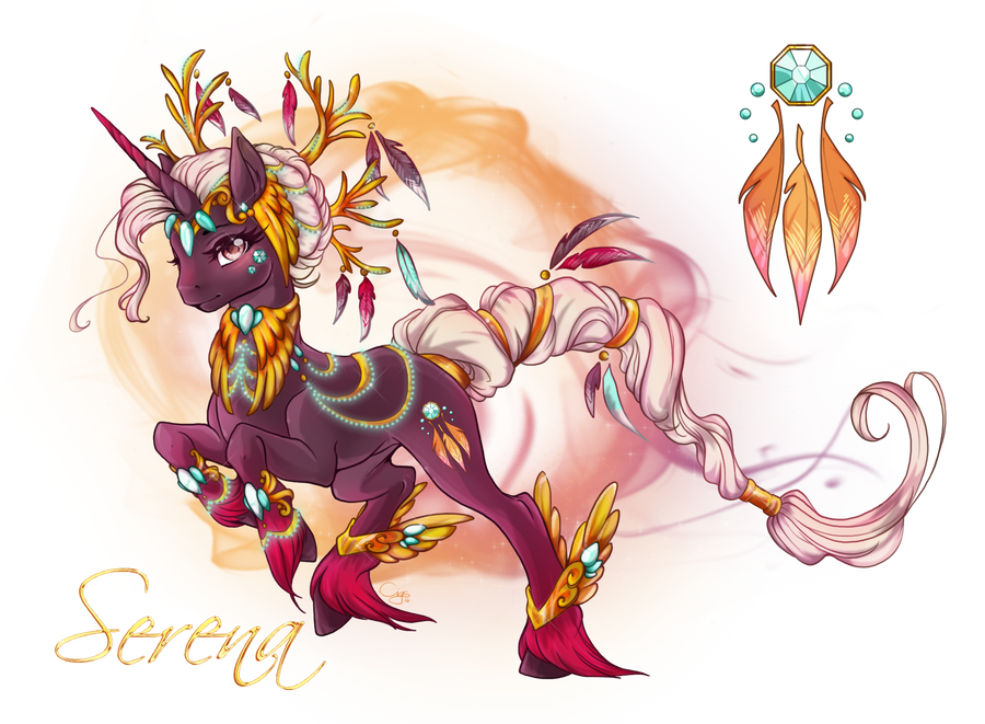 Serena :pony design: by CigarsCigarettes