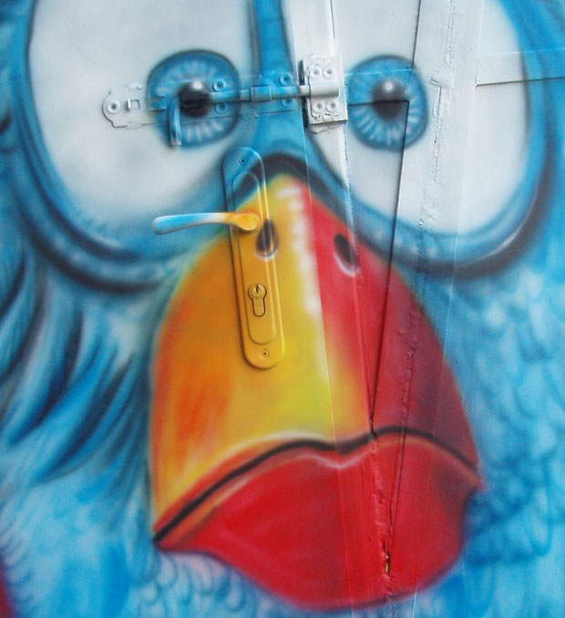 The blue bird (detail)