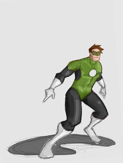 Green Lantern Sketch