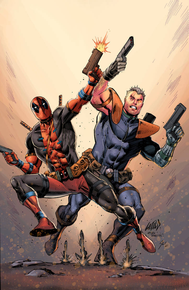 Commcast Deadpool Deadpool and Cable by apalomaro on DeviantArt