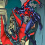 Spiderman2099 Vs Batman Beyond