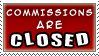 Commissions Closed by SquirtleStamps