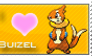 Buizel Love Stamp