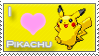 Pikachu Love Stamp