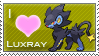 Luxray Love Stamp