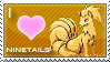 Ninetails Love Stamp by SquirtleStamps