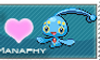 Manaphy Love Stamp