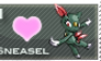 Sneasel Love Stamp