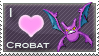 Crobat Love Stamp by SquirtleStamps