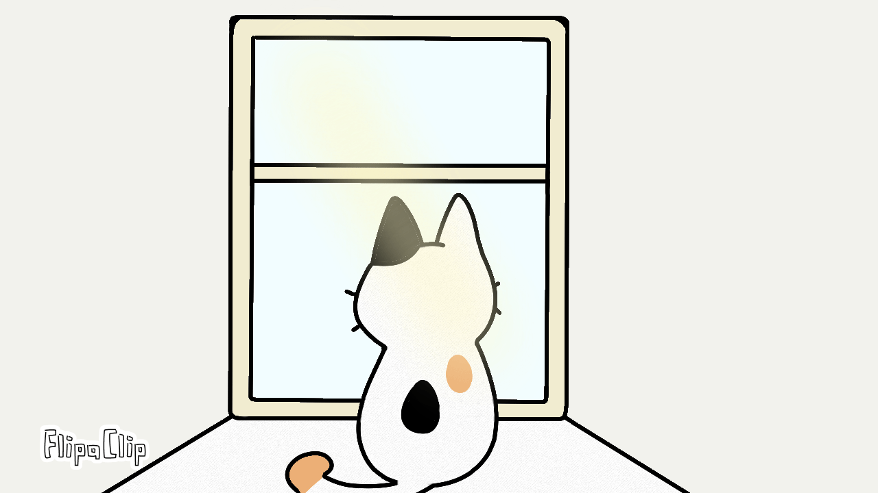 By the window - gif by Shirowagi on DeviantArt