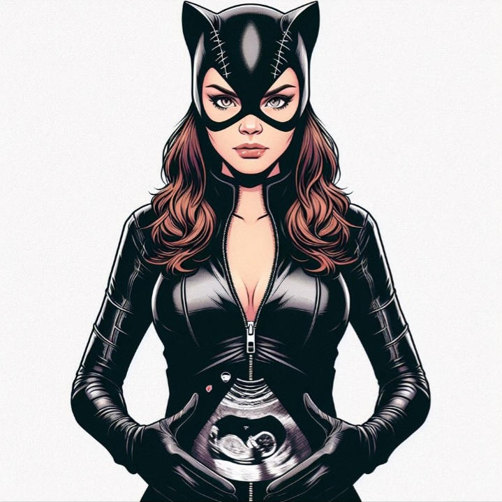 Catwoman Pregnant by Azrek on DeviantArt
