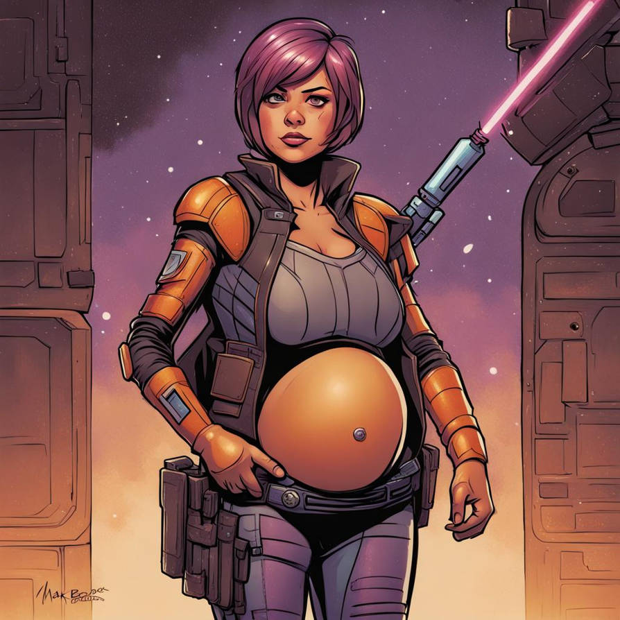 Sabine Robotization Deviantart Sabine Wren Belly by Azrek on DeviantArt