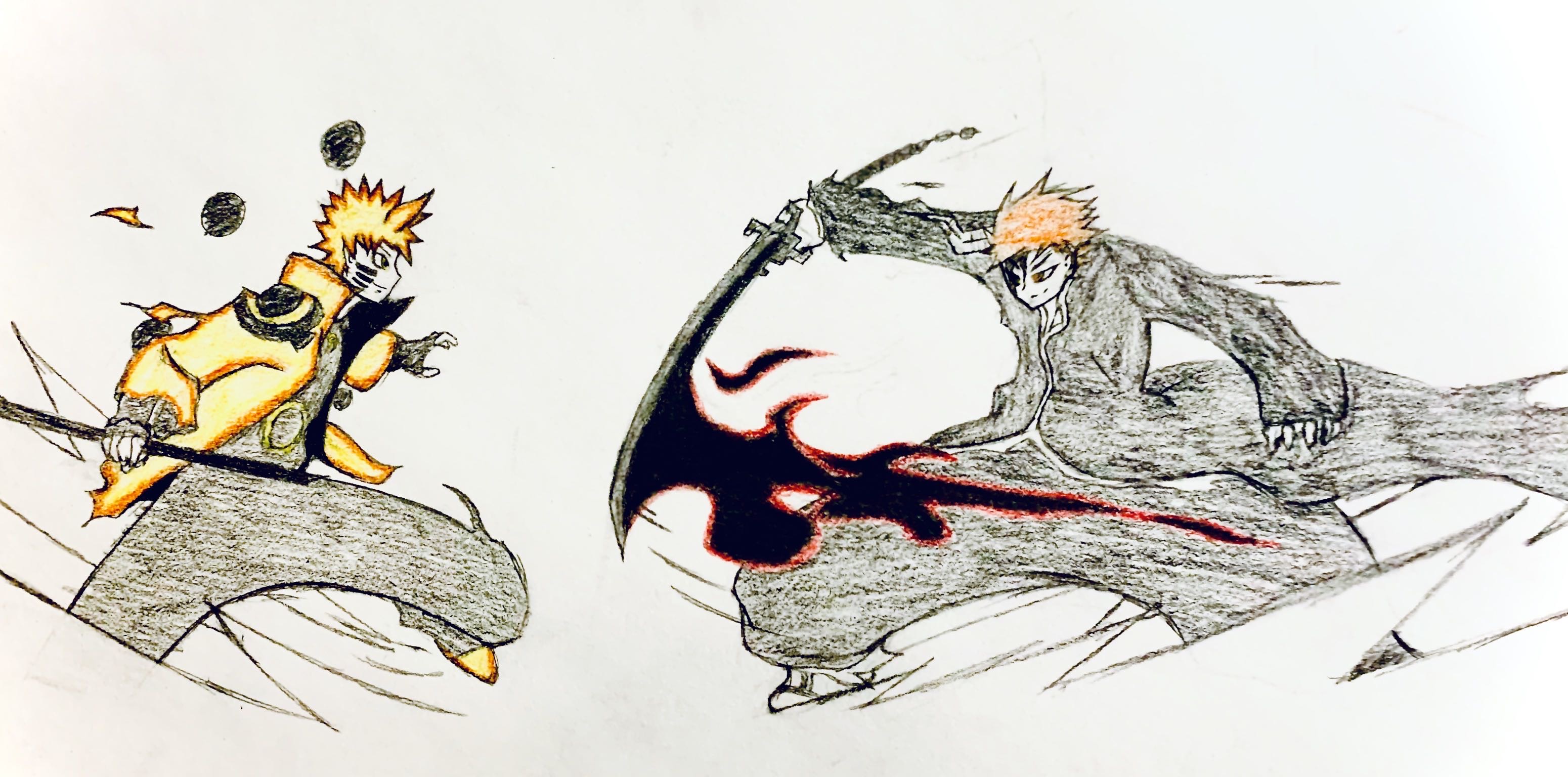 Naruto vs Ichigo by Soul151Killer on DeviantArt