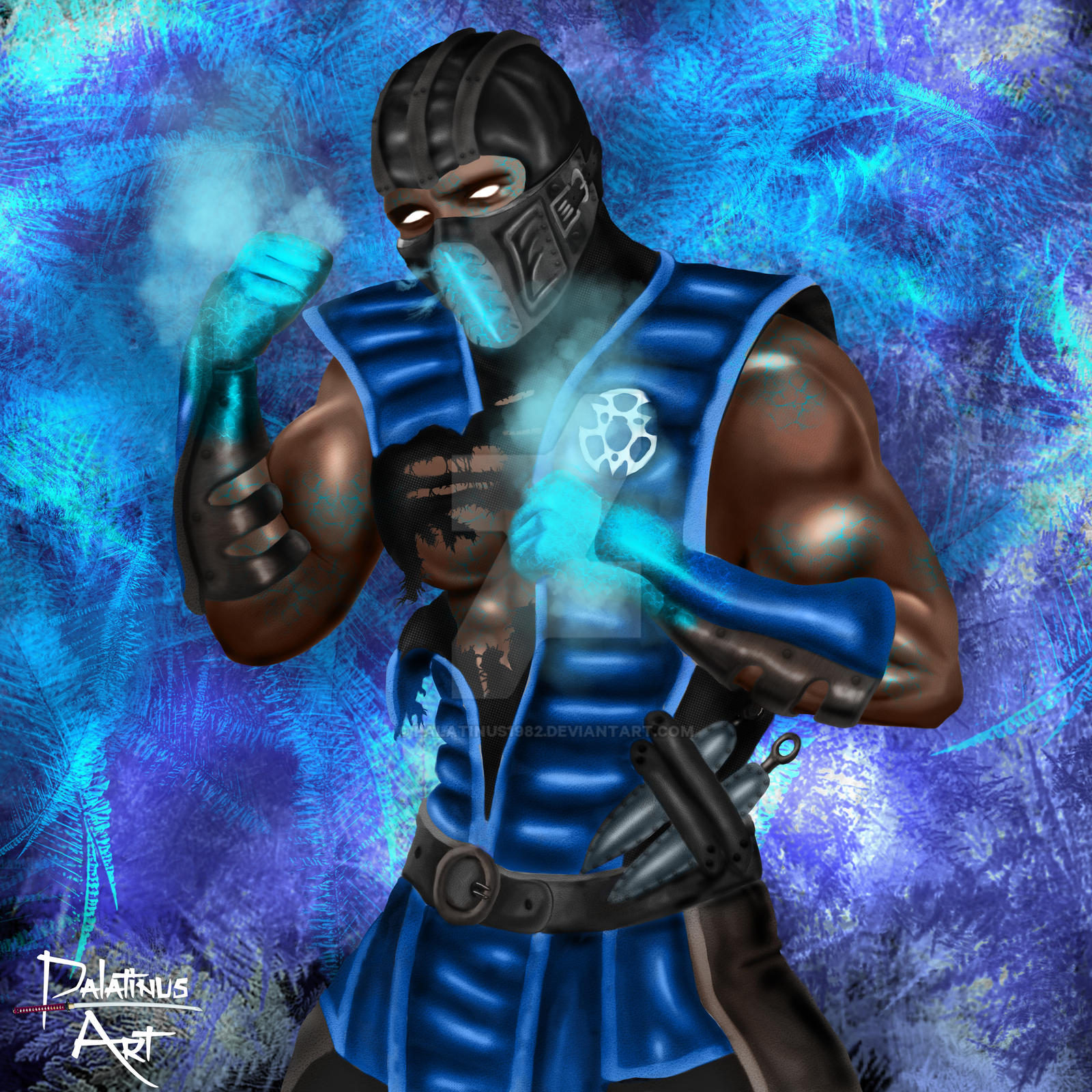 Sub Zero Digital Sub-zero digital painting by palatinus1982 on DeviantArt