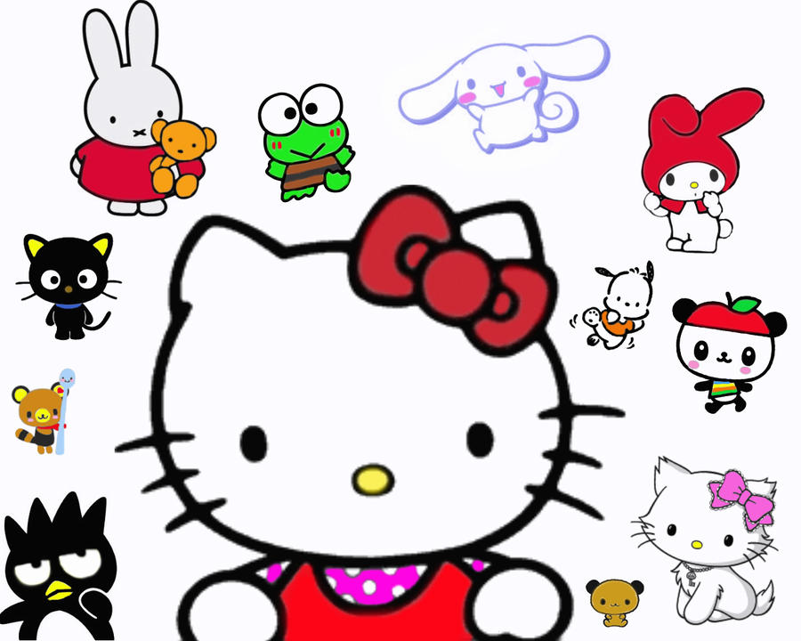 Hello Kitty and Friends by Jentapoze on DeviantArt