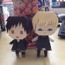 Izaya x Shizuo Papercraft