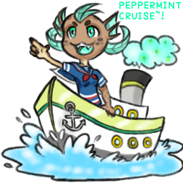 Peppermint Cruise Sticker