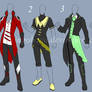 Auction: Male Clothes Design(CLOSED)