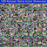 100 Korean Voice Actors Showcase