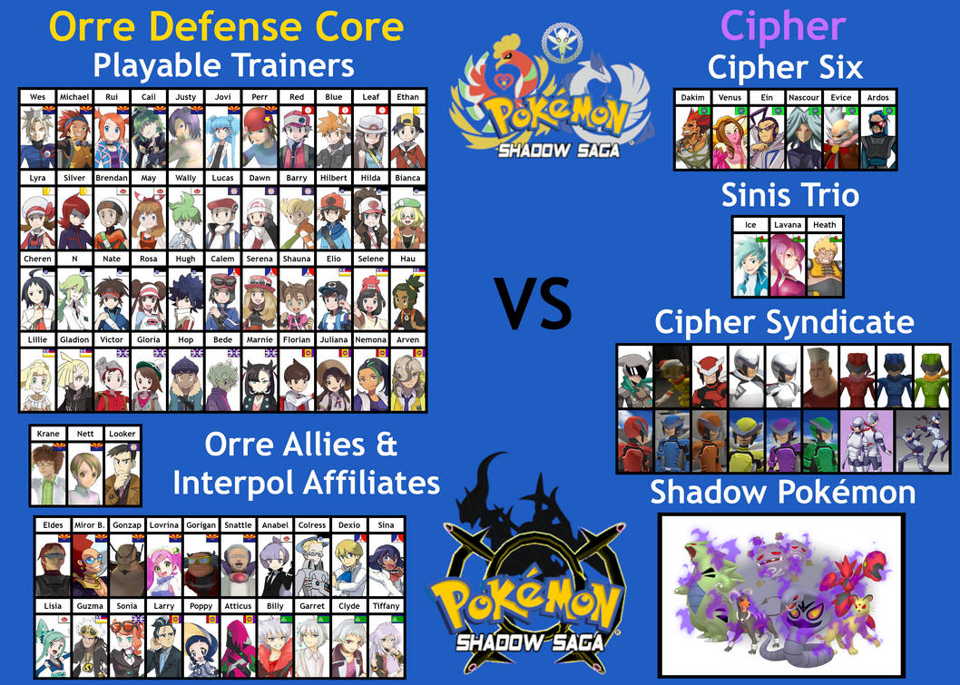 Pokemon Zero: Shadow Saga (OC vs Cipher) V2 by MHUltimate2013DW on ...