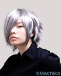 Zexion hairstyle by momoiro-machiko
