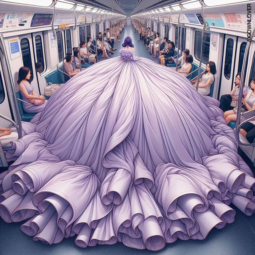 Subway Ride 30 by AIGownLover on DeviantArt