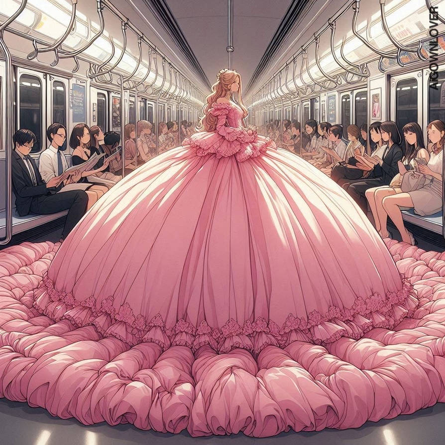 Subway Ride 32 by AIGownLover on DeviantArt