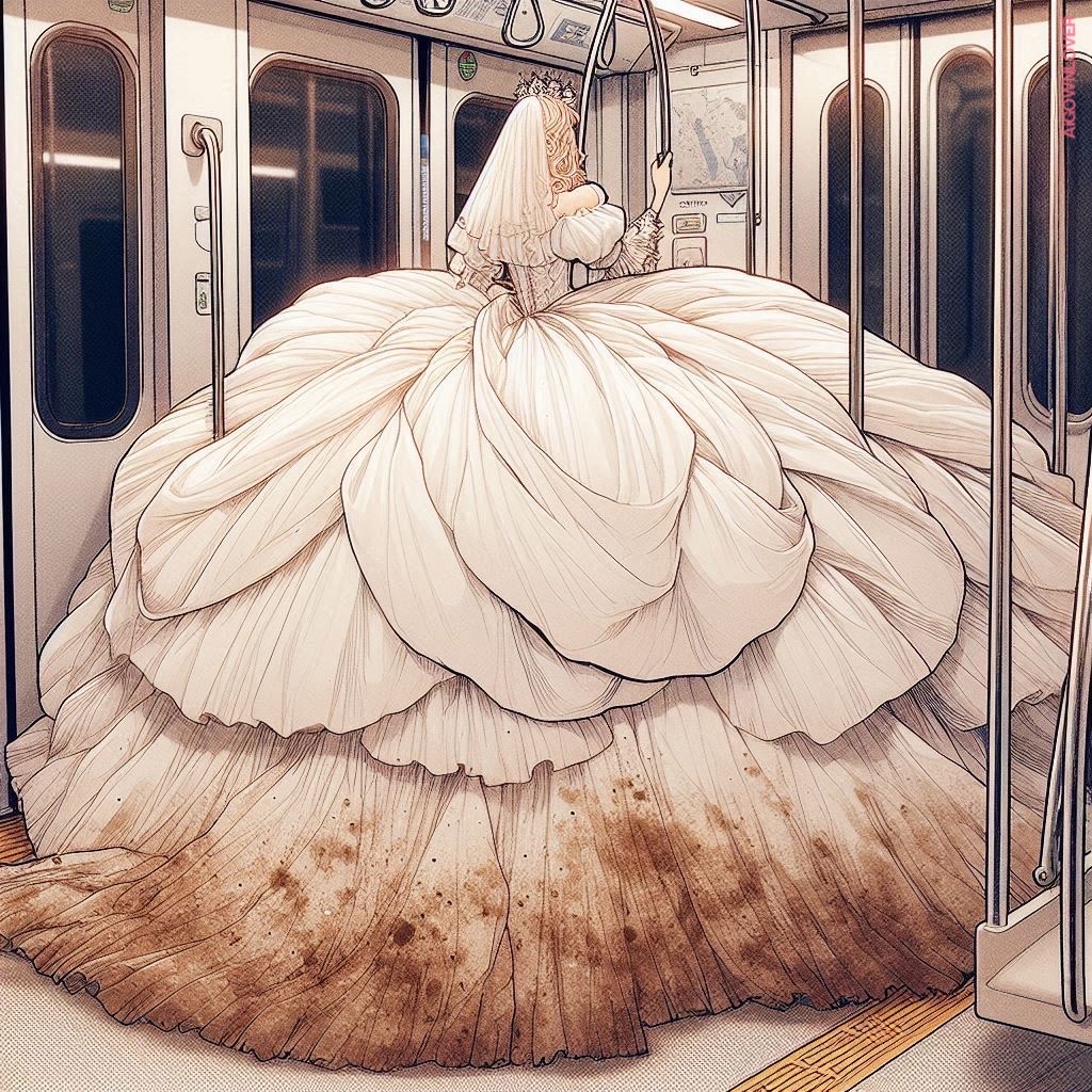 Subway Ride 77 by AIGownLover on DeviantArt